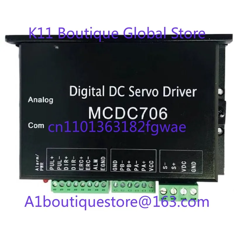 

MCDC706 Полностью цифровой сервопривод постоянного тока 24-50 В постоянного тока Оптопара Изолированный сервопривод сброса Входной интерфейс ERC