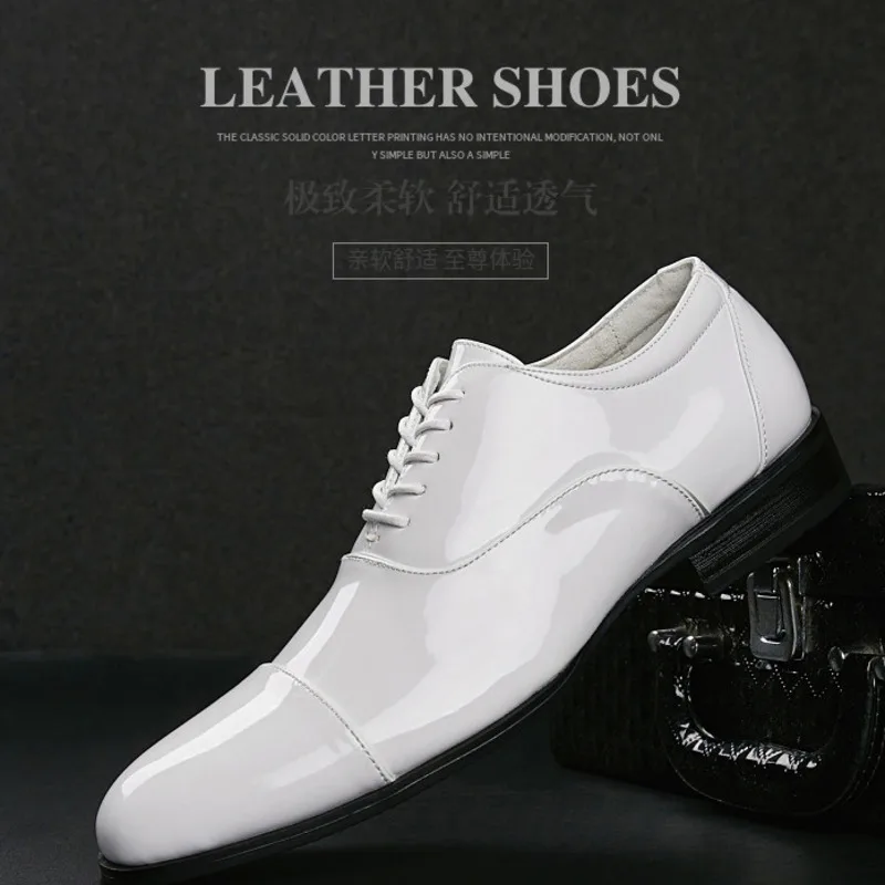 

2024 Minor New Three White Sergeant Business Men's Formal Leather Shoes Casual Loafers мужская обувь мужские туфли Men Flats