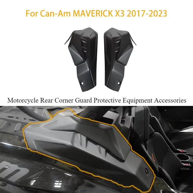 Motorcycle ATV UTV Rear Corner Guard Protective Equipment Accessories for Can-AM MAVERICK X3 Bombardier 2017-2020 2021 2022 2023