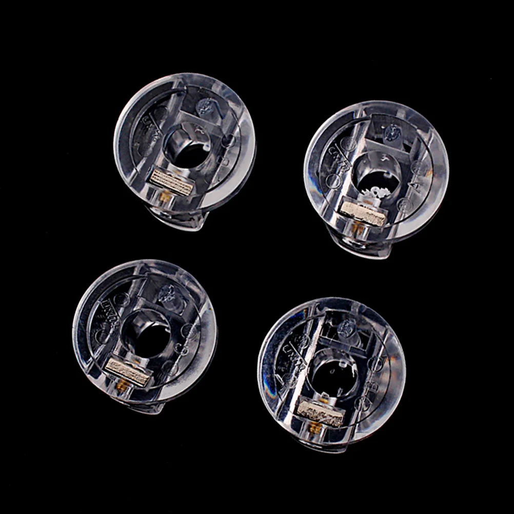 4 قطعة مقابض دواسة تأثير الجيتار لملحقات الجيتار المضخم قطع غيار خفيفة الوزن ومتينة #5