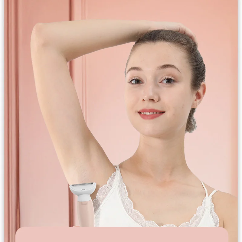 

5 In 1 Wet/Dry Face Hair Remover USB Charging Painless Hair Removal Multi-Purpose Portable Shaving Machine for Arms Armpit Legs