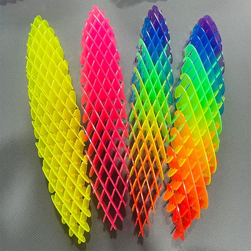 DIY Mesh Stretchable ElasticMesh New  Unique Puzzle Release and Decompression Deformation Worm Popit Elastic Mesh Toy