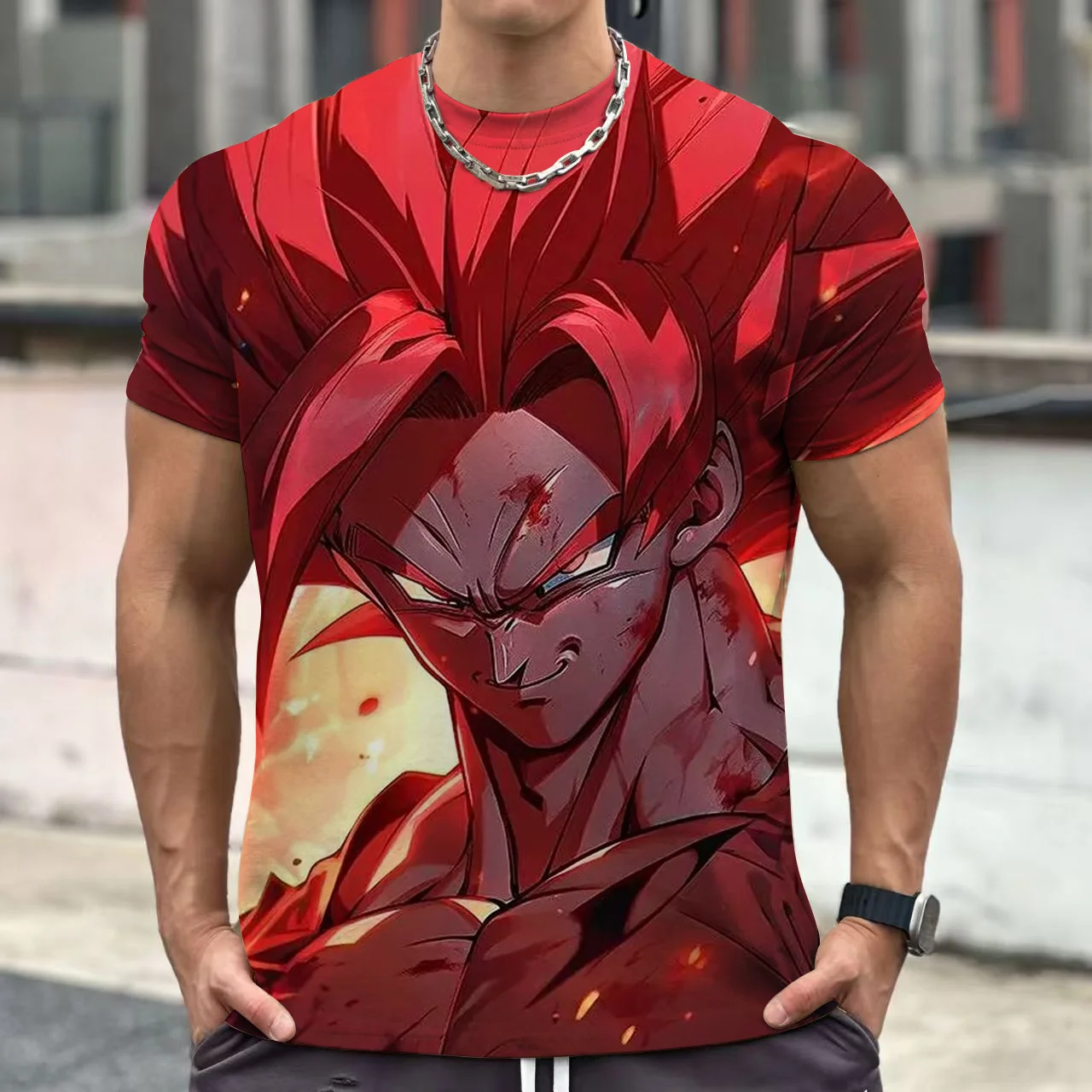 

T-shirt Men Cosplay Men's Short Sleeve Dragon ball 2025 Goku Trend Tops Vegeta Shirts T-shirts Clothing High Quality Y2k kids