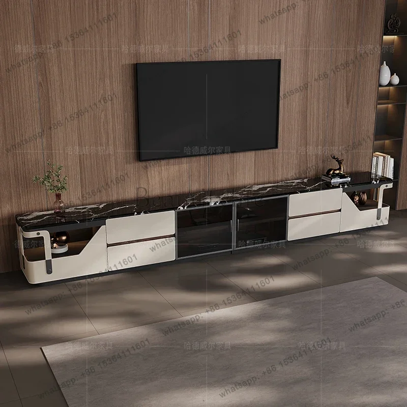 

minimalist comfortable Tv stand luxury storage minimalist marble Tv tables entertainment center mesa tv salon home furniture