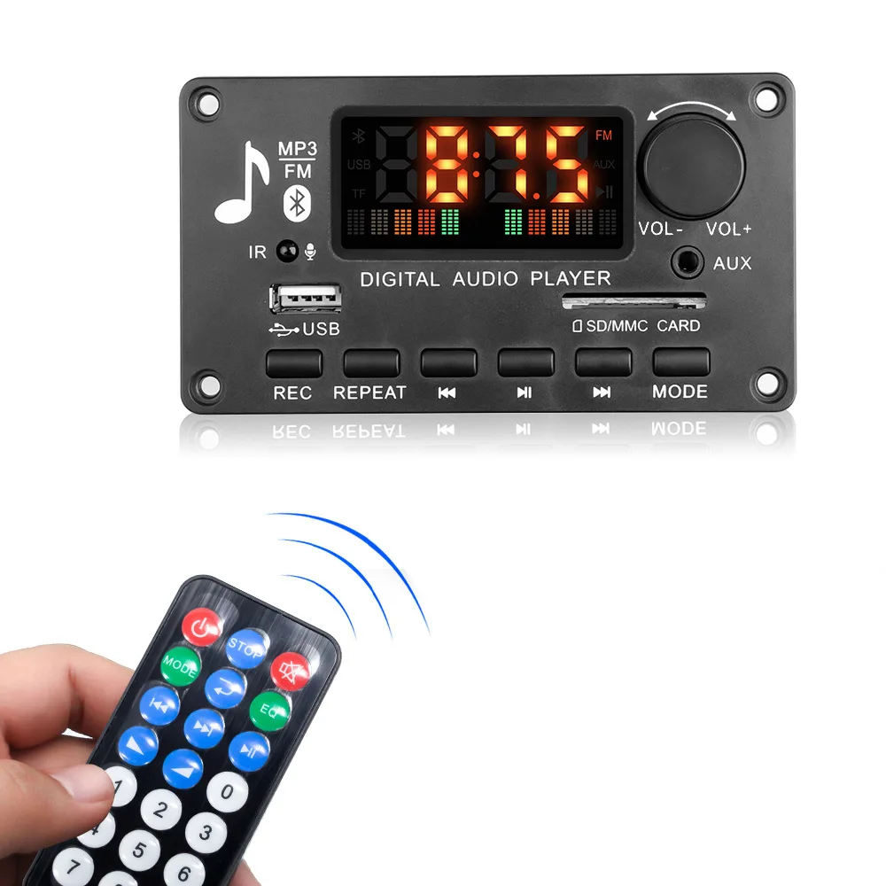 2X40W MP3 Decoding Board High Power  Module Car Amplifier Motherboard Audio Accessories Board Supports FLAC APE Formats