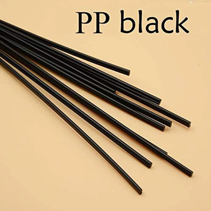 PP-Kunststoff-Schweißstäbe repariert Kunststoff-Schweißsets, SetLänge 250 mm, 5 x 2 mm, Schweißmaterialien für die Reparatur von Autostoßstangen/Kayak