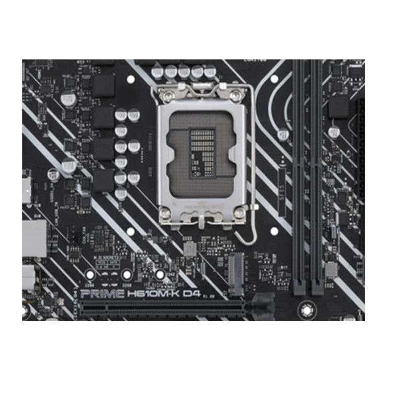 Placas-mãe usadas para PRIME H610M-K D4, LGA 1700, DDR4, 64GB, M-ATX para Intel H610 Desktop Mainboard, SATA III, USB 3.0