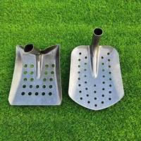 Manganese steel shovel sewage ditch sludge cleaning leaky hollow shovel Manganese steel hollow out sewage shovel  well cleaning