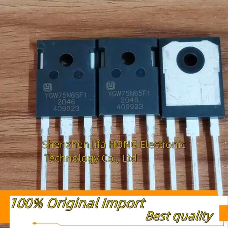 

10PCS/Lot YGW75N65F1 75N65 650V 75A TO-247 Imported Original Best Quality