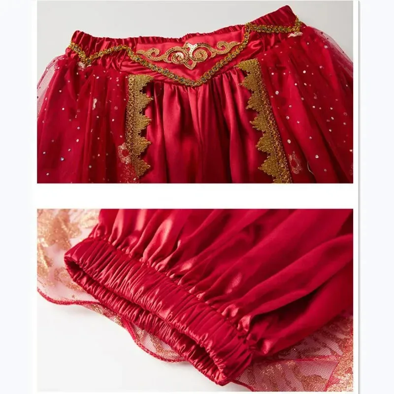 فستان الرقص الشرقي الأمراء الياسمين فساتين تأثيري هان وتانغ النمط الصيني كوس زي الفتيات ملابس الرقص الشرقي الإناث