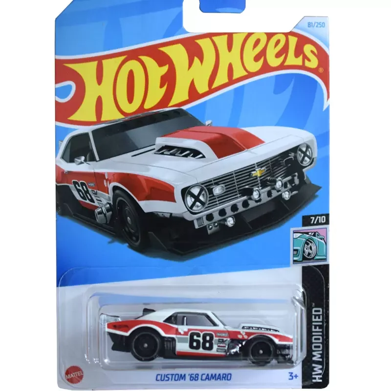 Original Hot Wheels Traffic Car 1/64 Model Alloy Auto Mercury Mazda Dodge Charger Honda Motorcycle Toy for Boys Duck Roll Camaro