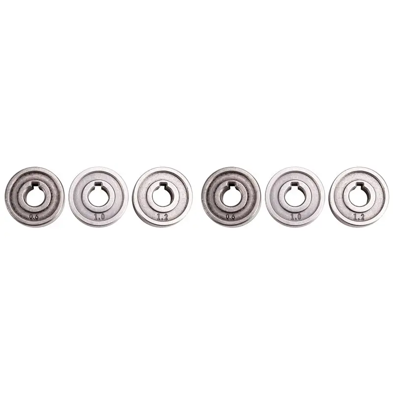 【THANKSGIVING DAY】6PCS Welding Wire Feeding Roller Drive Wheel 0.6Mm-1.2Mm Knurl K Groove MIG Wire Guide High Quality Welding Ac
