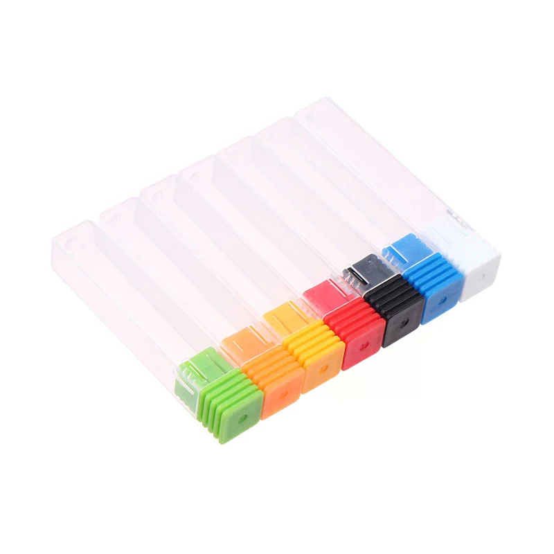 10 قطعة مسمار الفن الحفر عرض موقف صندوق تخزين مثقاب الخشب قاطعة المطحنة اكسسوارات صندوق مسمار أدوات الرسم #4