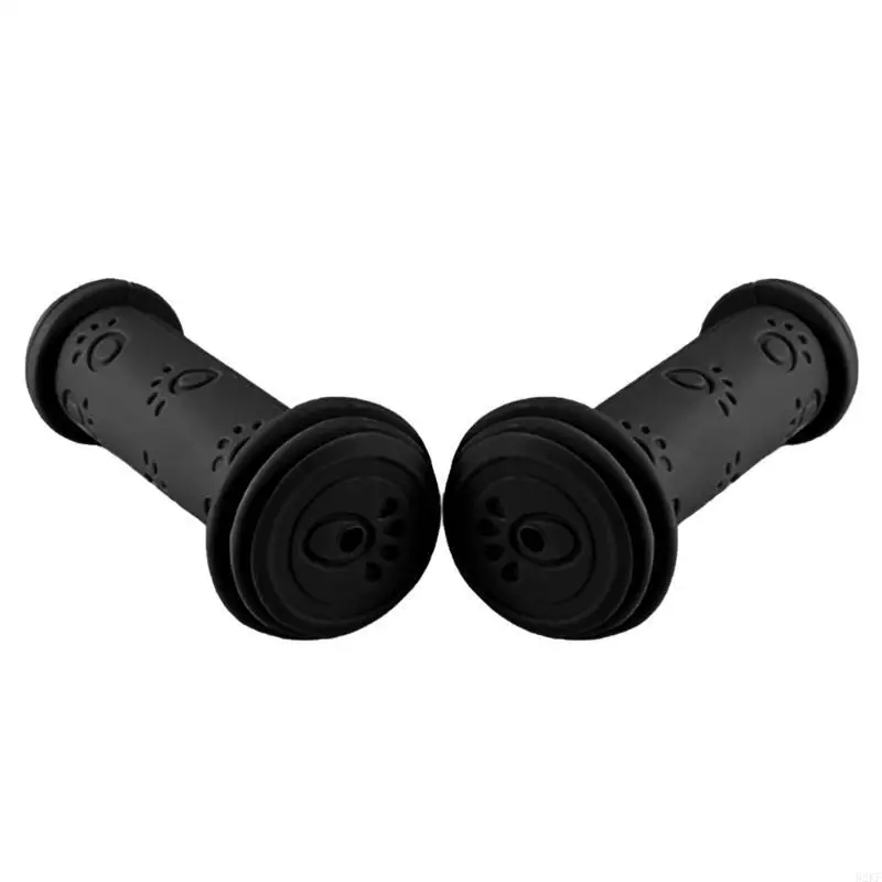 

62KF 1Pair Soft Kid Bikes Grip Rubber Bikes Handlebars Grip Cycling Accessorys