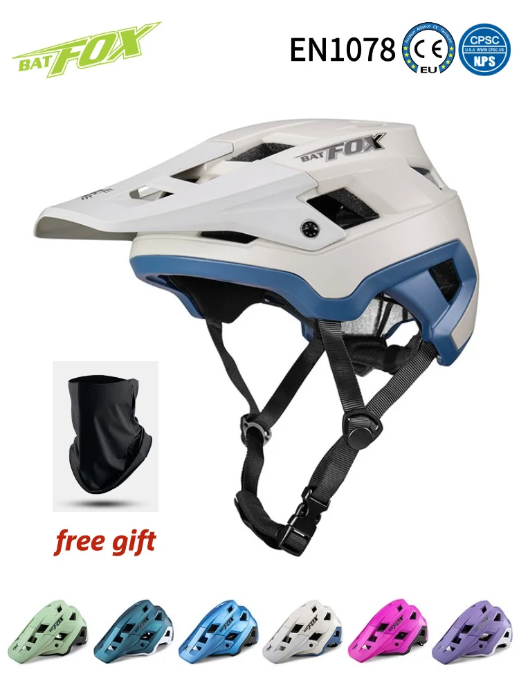 AliExpress BATFOX Mountain Bike Helmet Men Women Integrally-molded Road MTB Bicycle Helmet Outdoor Sports Cycling Gear Casco Bicicleta