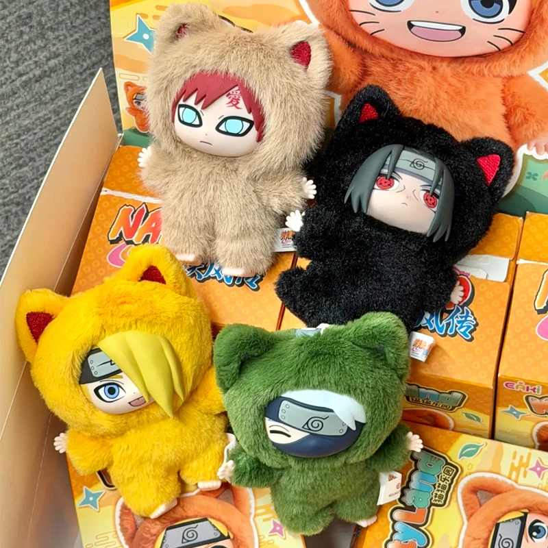EAKI Naruto Kitten Land Series Blind Box Cute Naruto Stuffed Plush