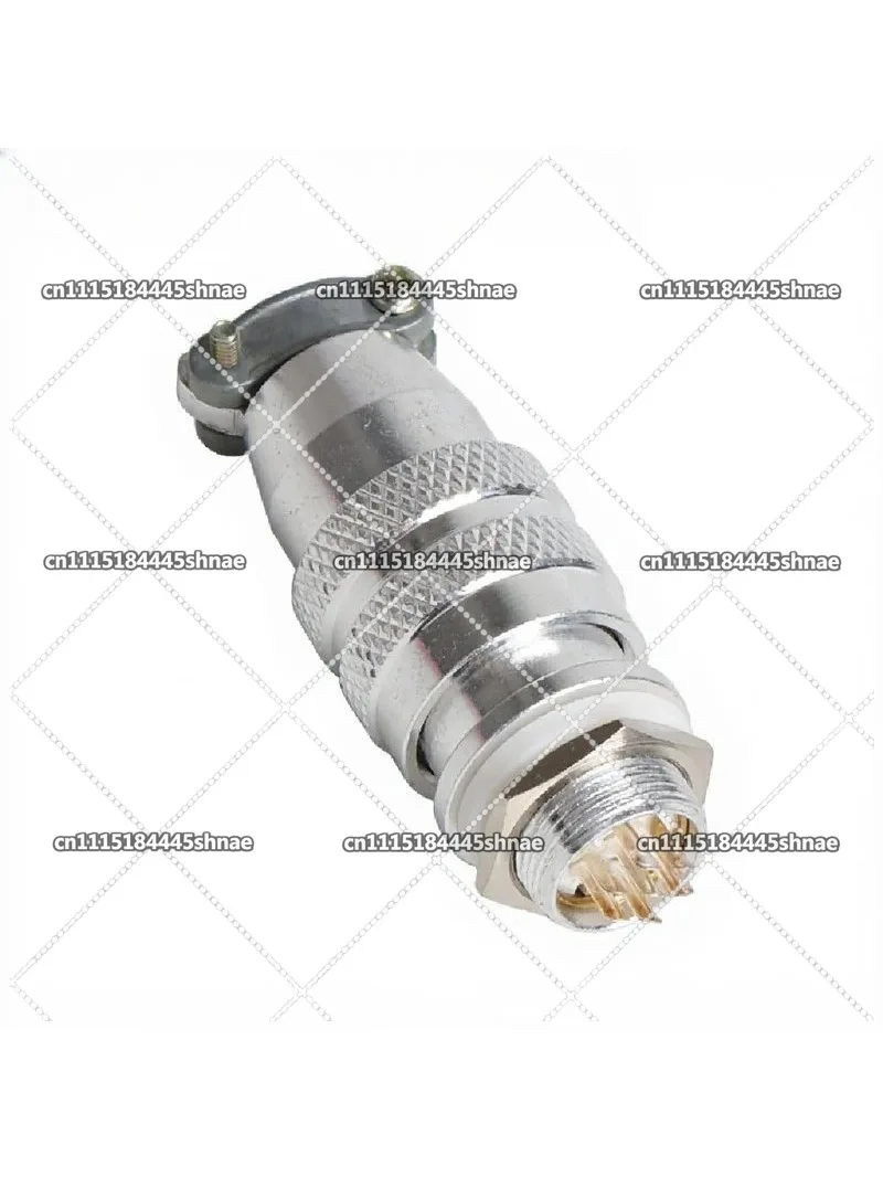 10pcs XS12 aluminum shell 7-core aviation plug XS12K7P XS12J7Y connector XS12J7P XS12K7Y
