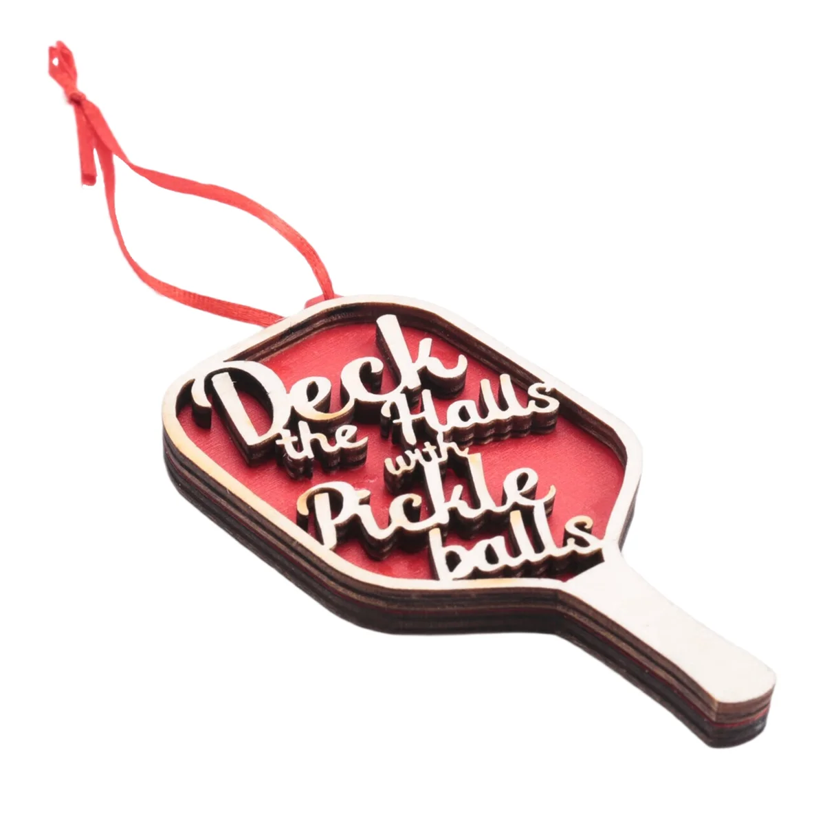 A71Z Deck mit Pickleballs-Ornament für Weihnachten, für Pickleball-Liebhaber, besonderes und Geschenk