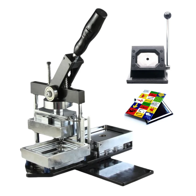 

High Quality DIY Fridge Magnet Machine Refrigerator Sticker square Button Badge Making Machine 80*53mm