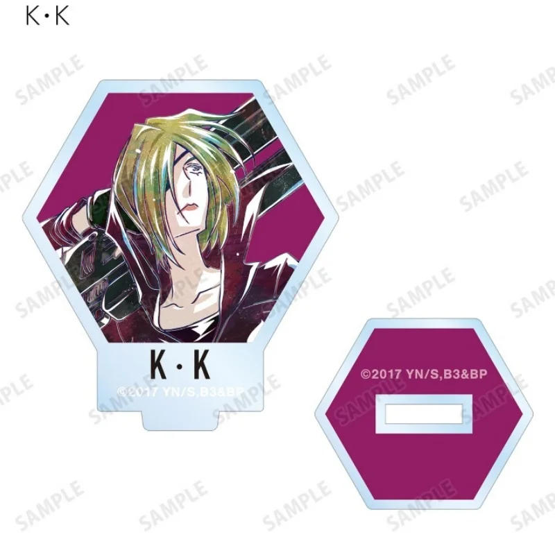Blood Blockade Battlefront Wholesale New Acrylic Stand Daniel Low Chibi Movie Night Figure Bedroom Decoration Gift Keychain10cm