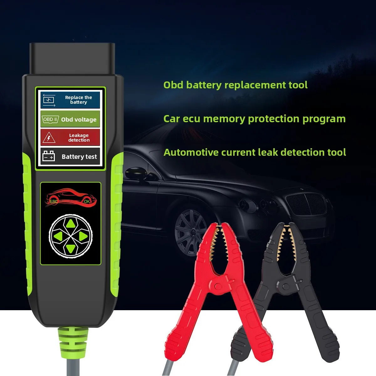 

BT400 4 в 1, запуск утечки, зарядка, OBD, обнаружение напряжения, анализатор батареи