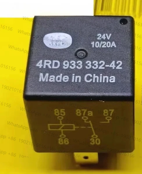

5pcs Original 4RD 933 332-42 Automotive Relay 24V 20A 5-pin 4RD 933332 HFV4