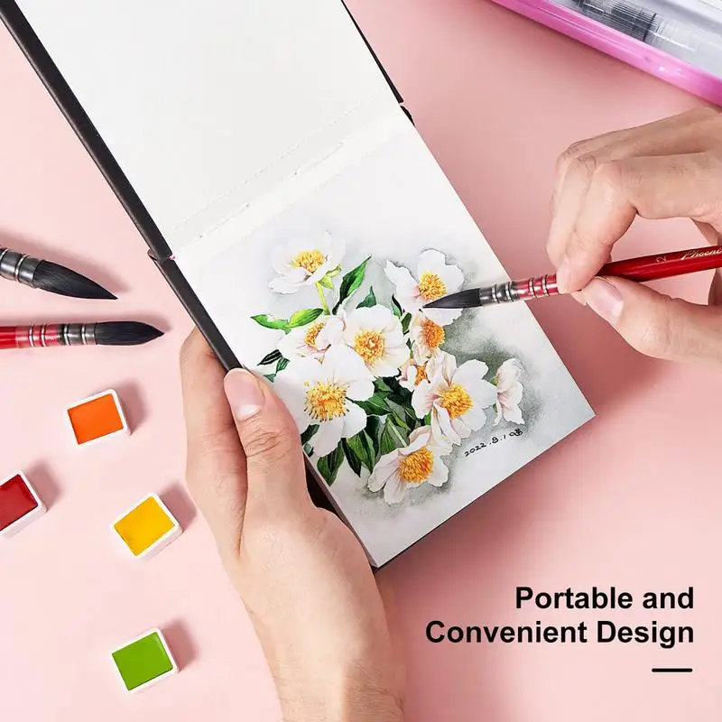 Dream Journal Exquisite Writing Notebook Celestial Reading Journal Compact Flexible Beautiful Journals For Women Gouache Paint