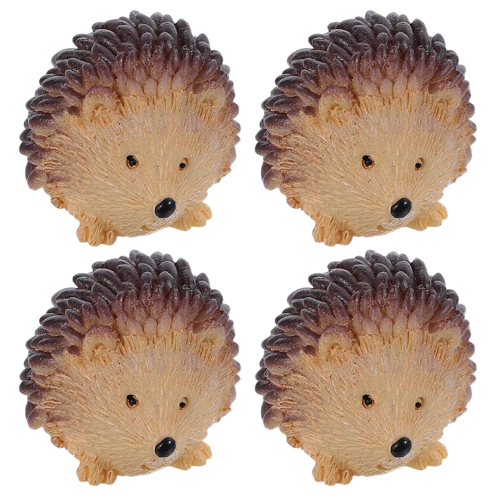 4 ชิ้น ตุ๊กตาเม่นเรซิ่นขนาดเล็ - Bonsai Garden Display บทวิจารณ์และราคา