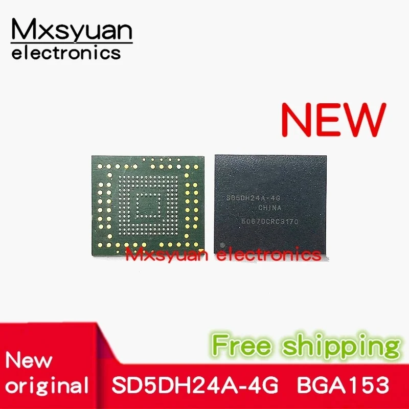 2 ピース〜10 ピース/ロット SDIN5D2-4G SD5D14A-4G SD5DH24A-4G SDIN8DE2-4G BGA153 EMMC 新しいメモリ