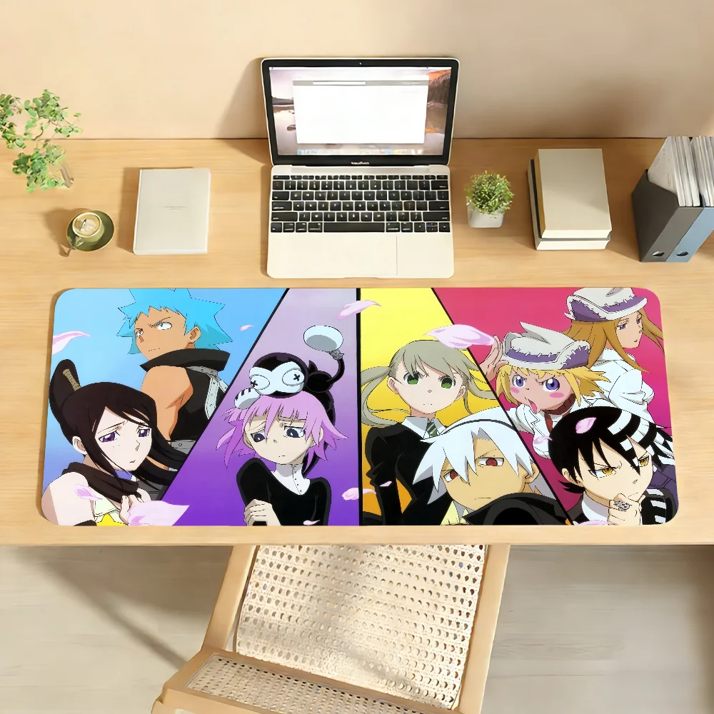 Anime S-Soul Eater Mouse Pad Computer Laptop Rubber Non-slip Mouse Mat Mousepad Gamers Decoracion Desk Mat