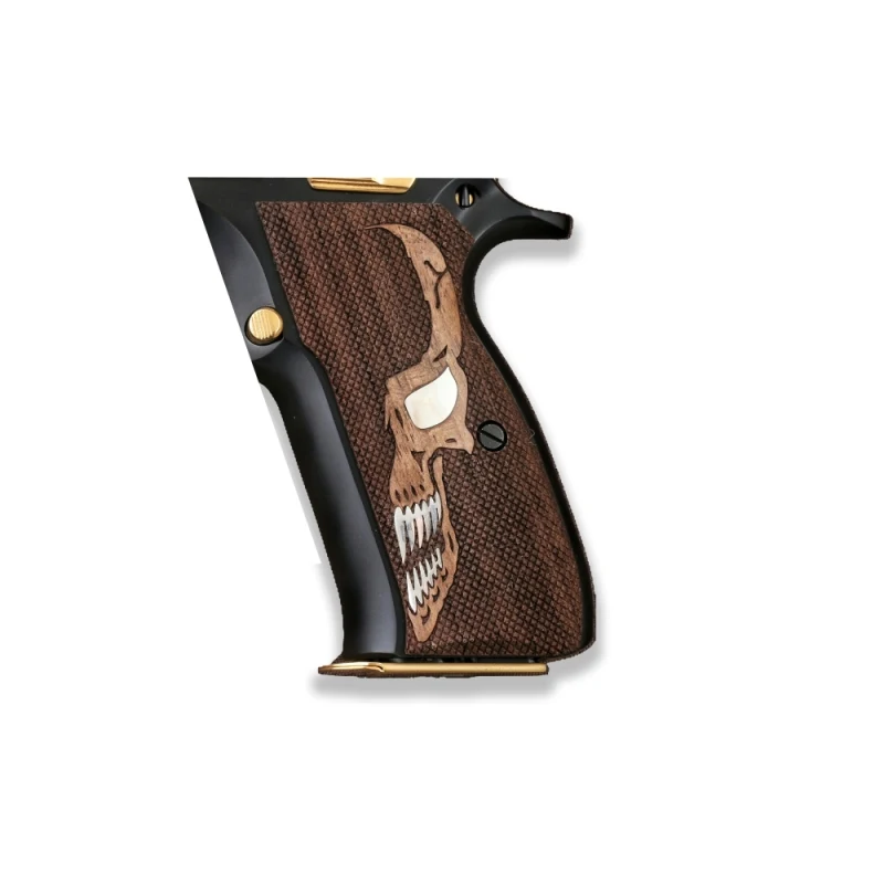 

KSD Brand CZ 75, 75B, 75BD, 85 KADET SHADOW1 Compatible Walnut Grip