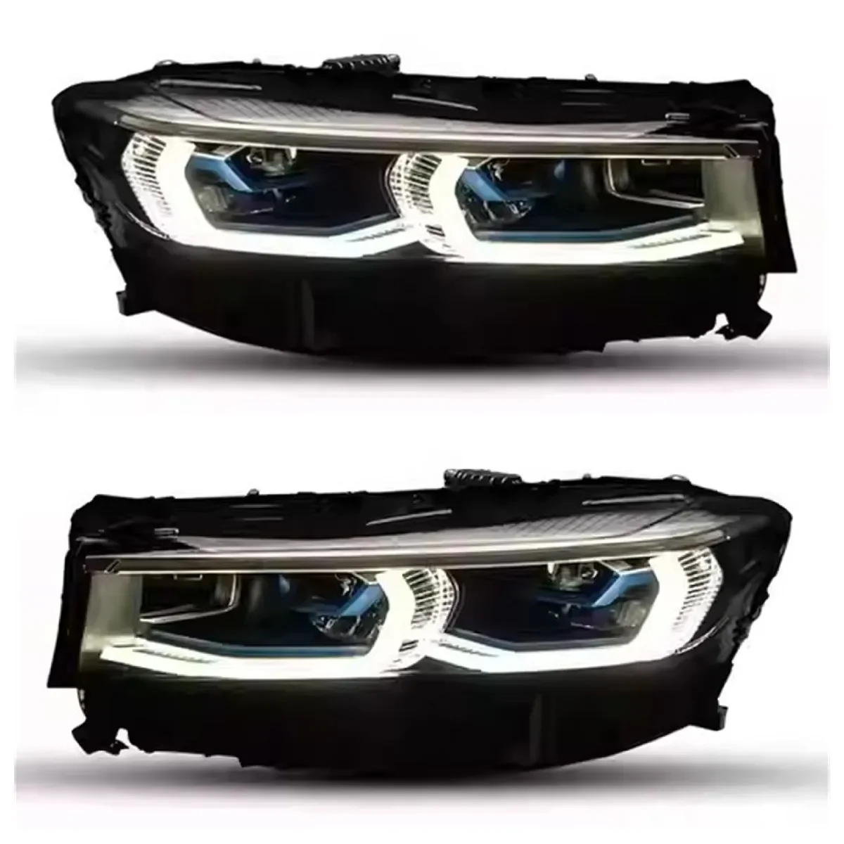 

Автомобильная передняя светодиодная фара для BMW 7 серии G12 16-19, дневные ходовые огни, указатель поворота