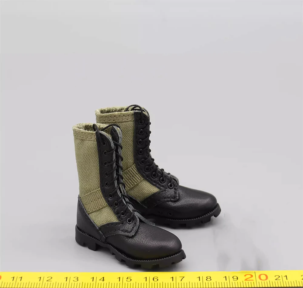 

UJINDOU UD9029 US. Army LRRP in Vietnam Soldier Doll Mini Toys Model Military Hollow Shoe Boot Dog Table For 12" Action Dol 1/6