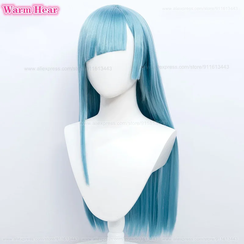 High Quality Anime Synthetic Cos Miwa Kasumi Ultimate Machamaru Cosplay Anime Unisex Wigs Heat Resistant Fribe Wigs + A Wig Cap