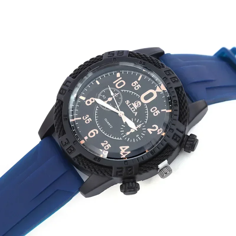 New Fashion Men Watch Quartz Quartz Movement Men Wristwatch Sports Date Luxury Watches for Man Movement