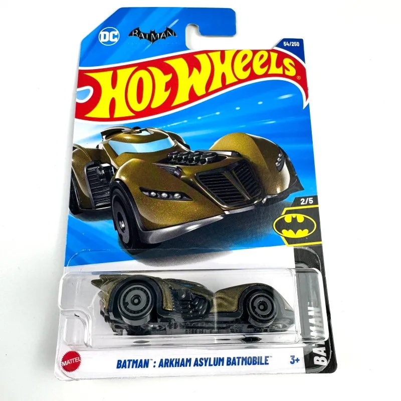 Hot Wheels 2025 BATMAN：ARKHAM ASYLUM BATMOBILE Brown 1:64 Metal Die-cast Model Toy Vehicles