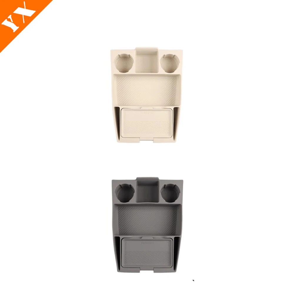 For Denza N9 2025 2026 accessories Car Cup Holder,water Cup Storage,Central Control Storage Box,Central Channel Storage Box