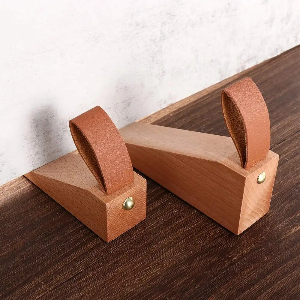 

Sturdy Creative Anti-collision Kitchen Home Nail-free Gate Decor Wall Protector Door Stopper Non-Slip Stoper Triangular Wedges