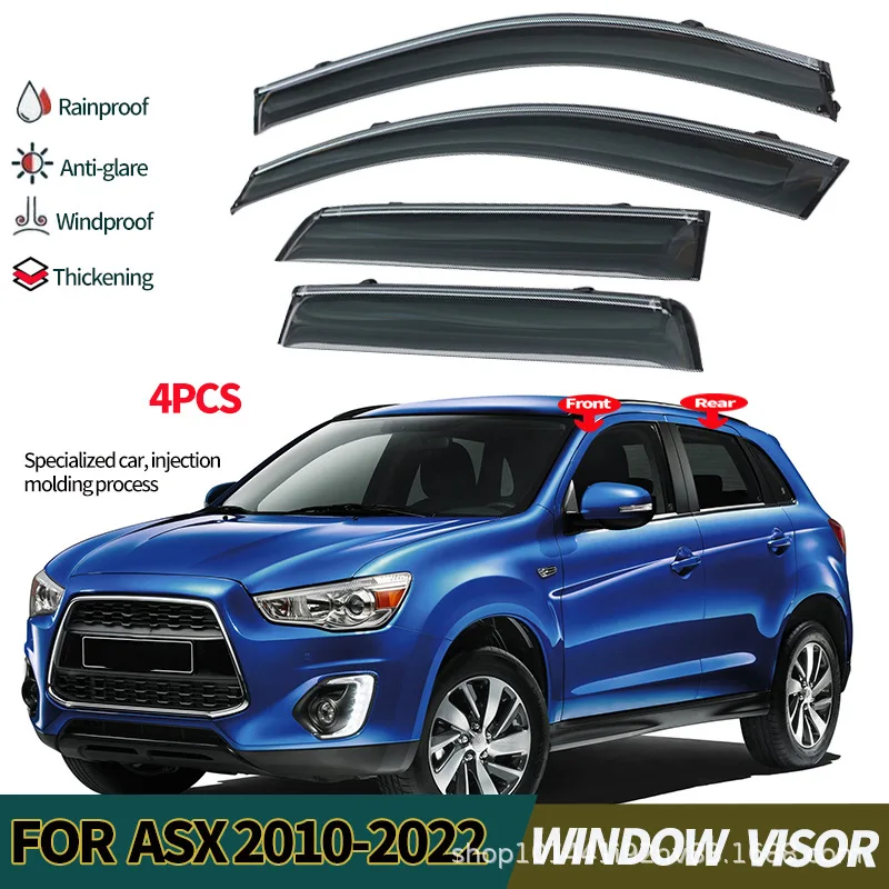 

Suitable for Mitsubishi Jinxuan ASX RVR rain or shine weather shield ASX RVR 2010-2022Window visors
