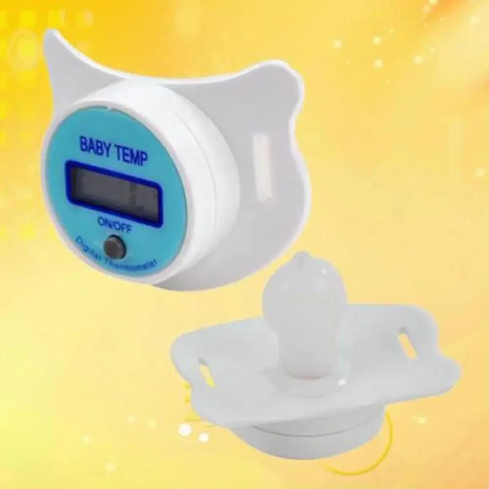 Portable Baby Nipple Thermometer Mouth Digital LCD Display Temp Home Temperature Measuring Tools 32.0C~42.0C Rang Tester