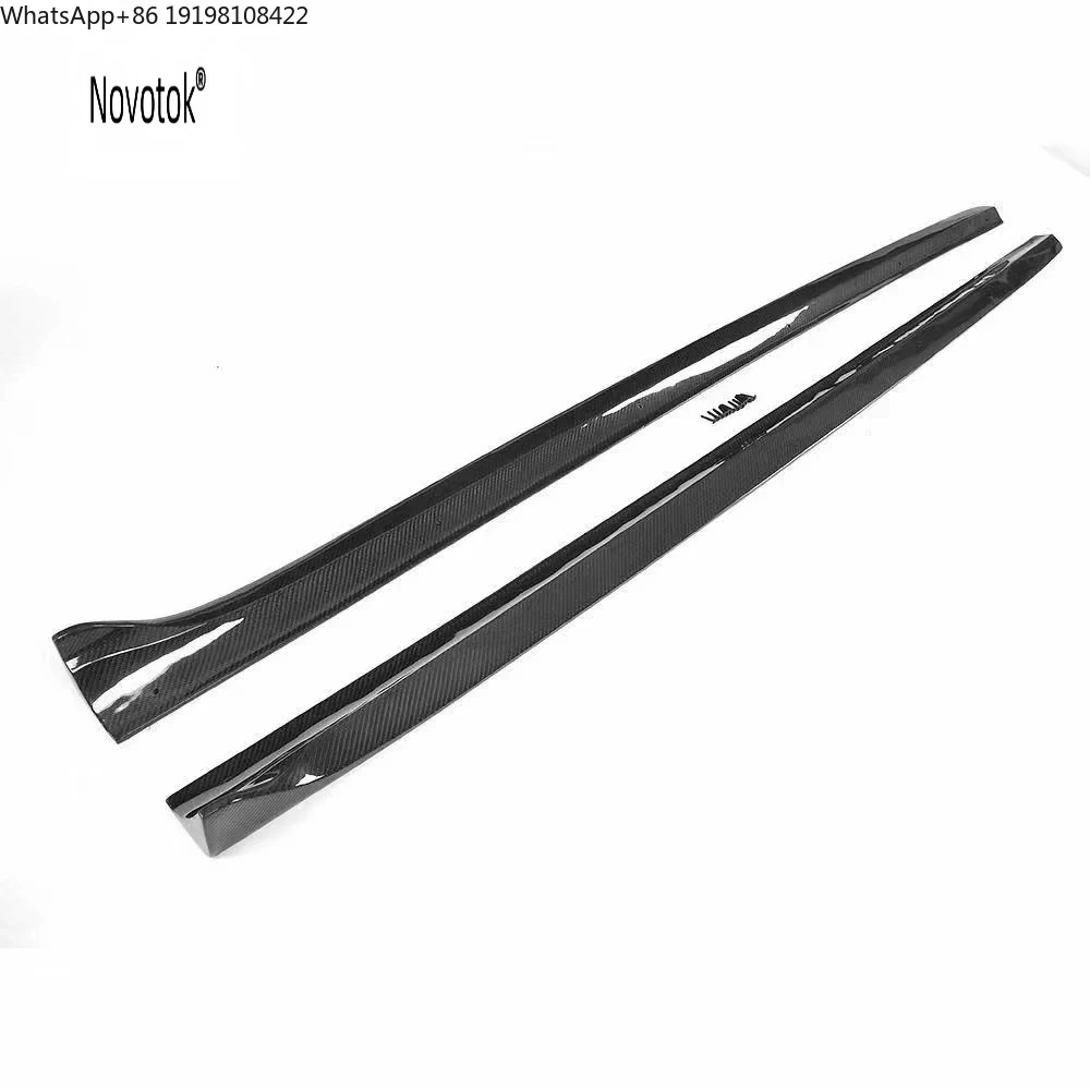 

Hot Selling 15 Year Old Car Carbon Fiber Side Skirt Suitable For Audi A5 S5 Coupe Extended Side Skirt