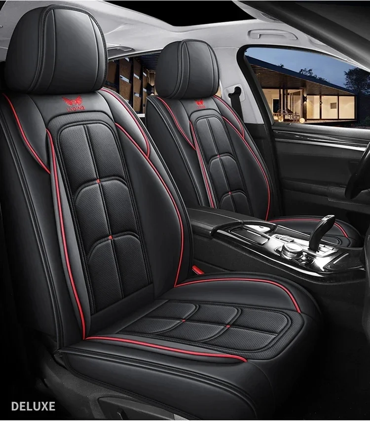 

Car Seat Cover For Mercedes W203 W205 W204 W124 W164 W210 W211 Breathable Leather Auto Accsesories Interior Protector Pads 차량용품