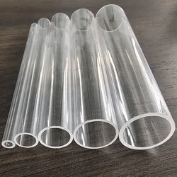 10pcs Transparent Quartz Capillary Glass Tube High temperature resistance quartz tube Quartz Glass Capillary Tube