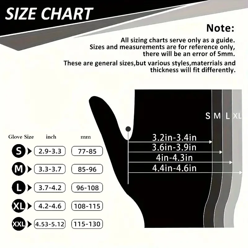 100PCS Black Nitrile Gloves, Latex-Free Disposable Gloves for Kitchen, Cleaning, Dishwashing, Hair Dye, Nail Art & Pets