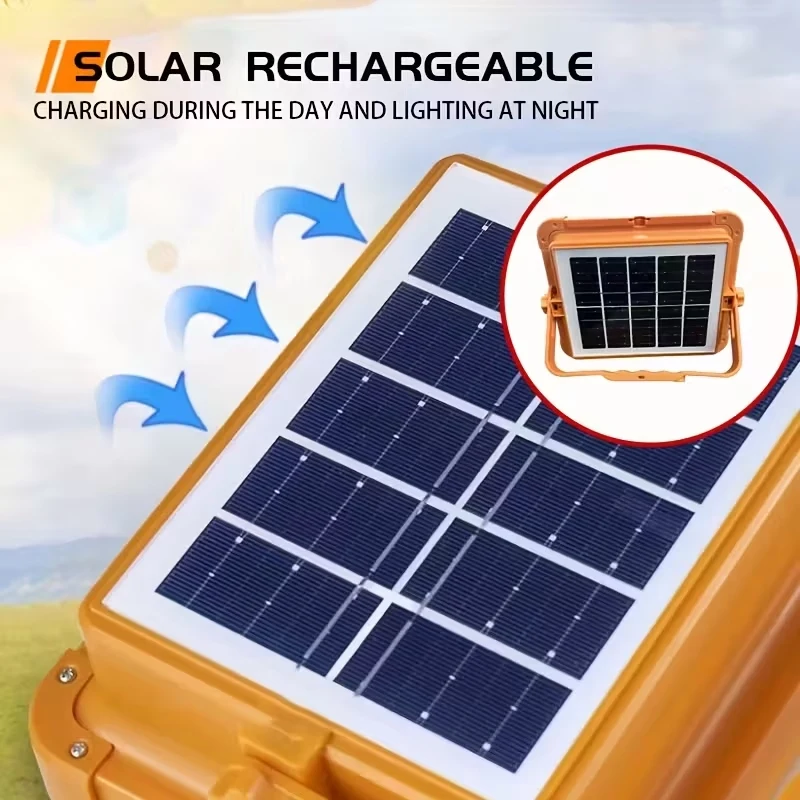 35000000LM LED ضوء الشمس ضوء التخييم في حالات الطوارئ القابلة لإعادة الشحن ضوء العمل في الهواء الطلق التخييم خيمة مصباح