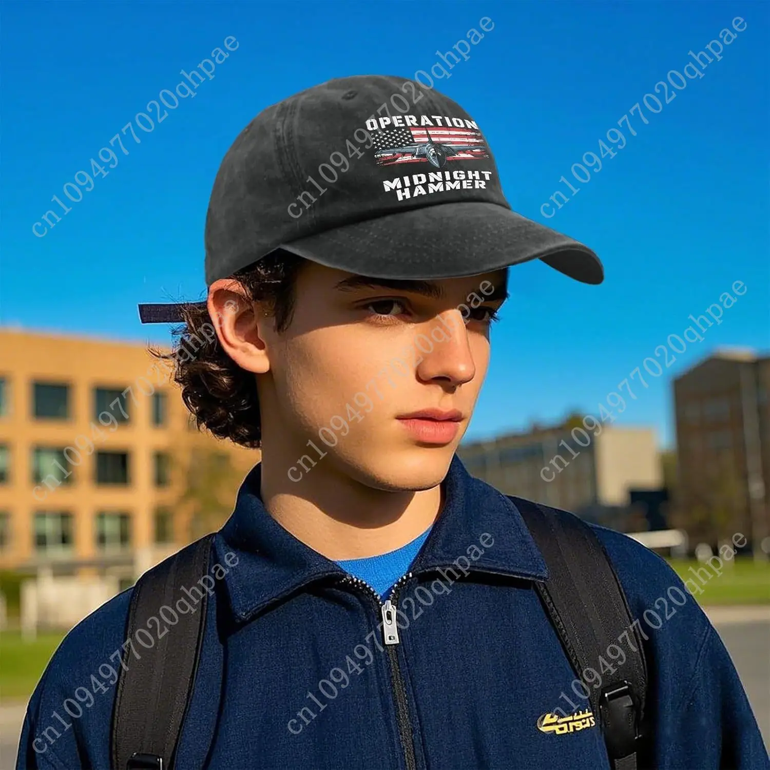Midnight Hammer B2 Stealth Jet Operation Midnight Hammer Hat voor heren