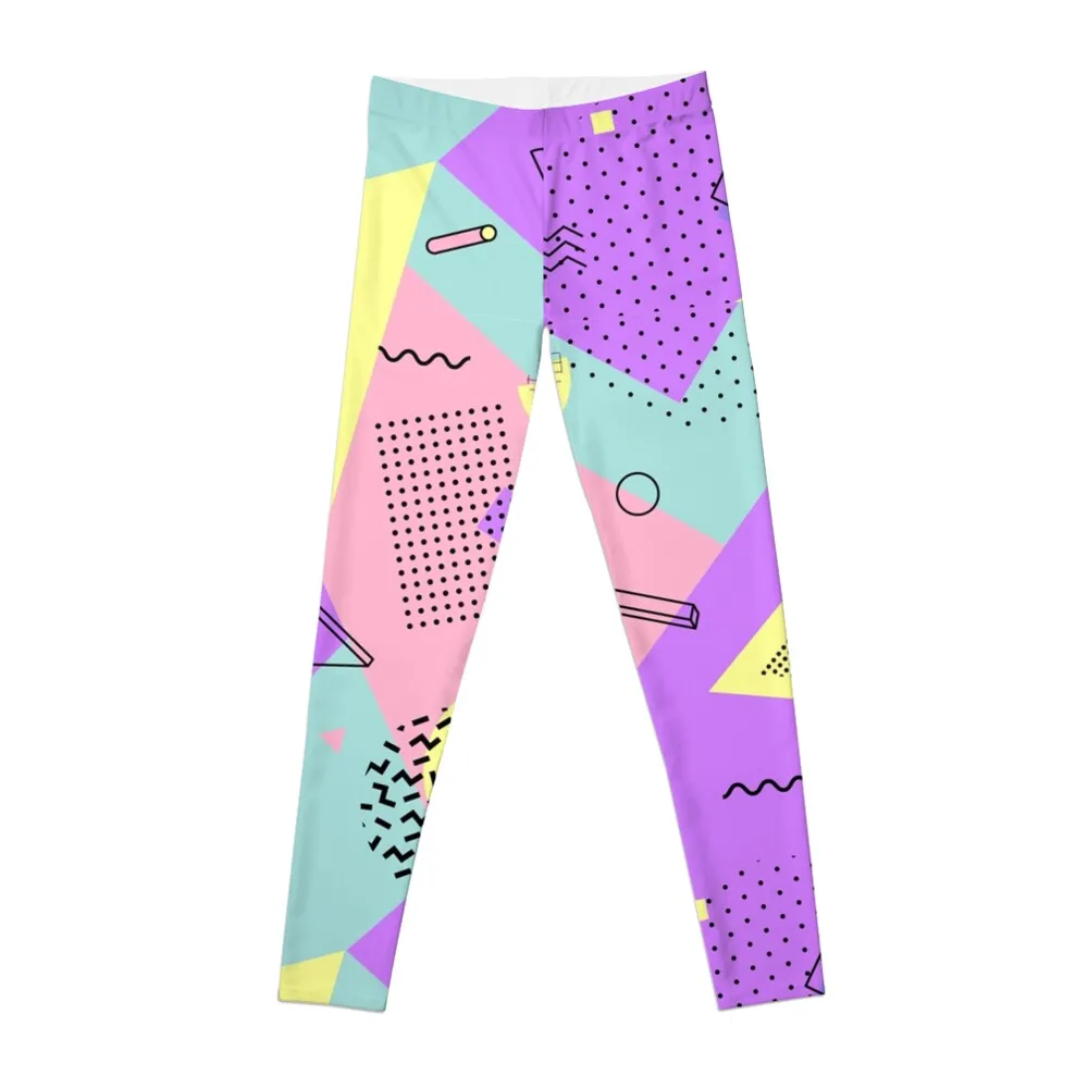 

Memphis 80's-90's design - Pastel color #9 Leggings sports woman gym Women's tights Womens Leggings