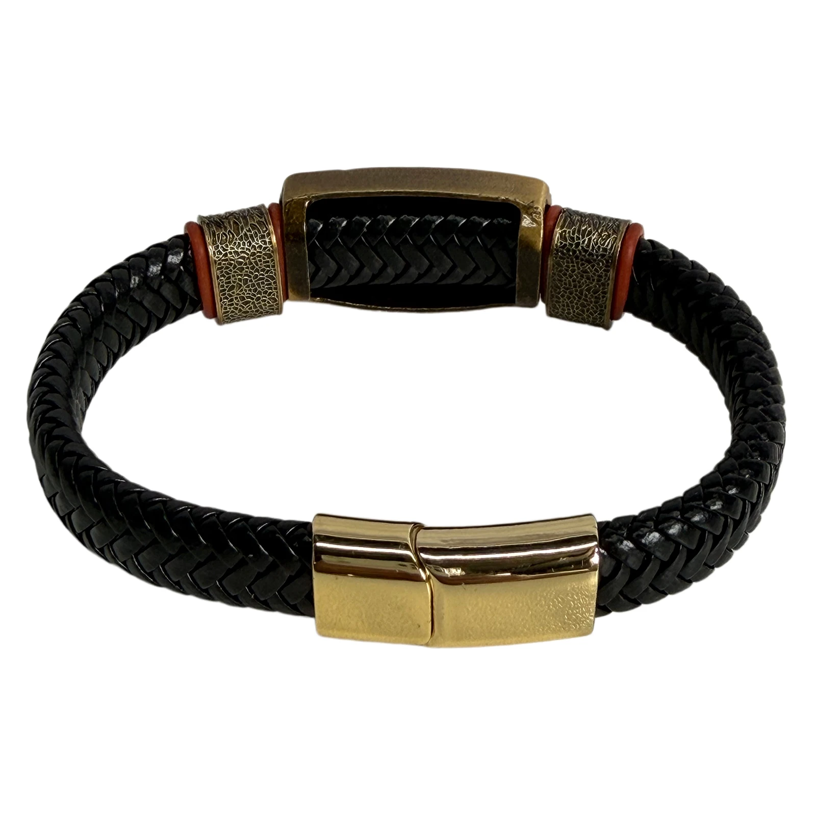 Decorative Faith Bracelet Multi-Purpose Adjustable Christian Wristband Christian Braided Wristbands Gift for Men Husband Dad