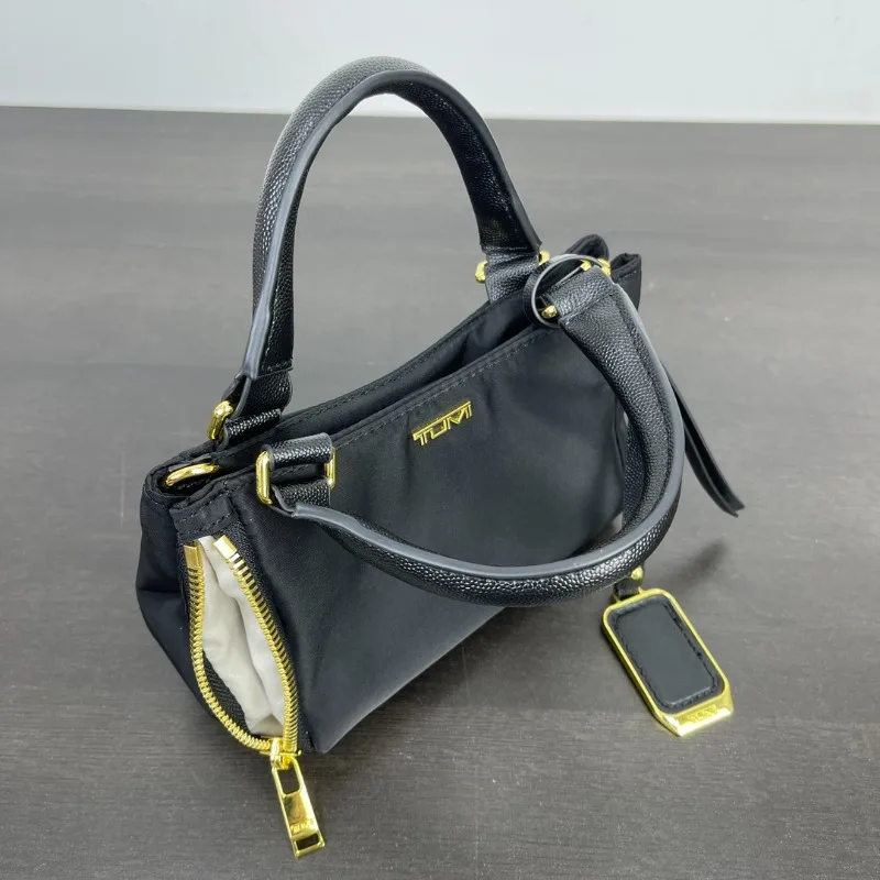 2026 Fashion Women's Mini Nylon Tote Bag Casual Shoulder Crossbody Bag Lightweight Handbag for Daily Outings and Commute