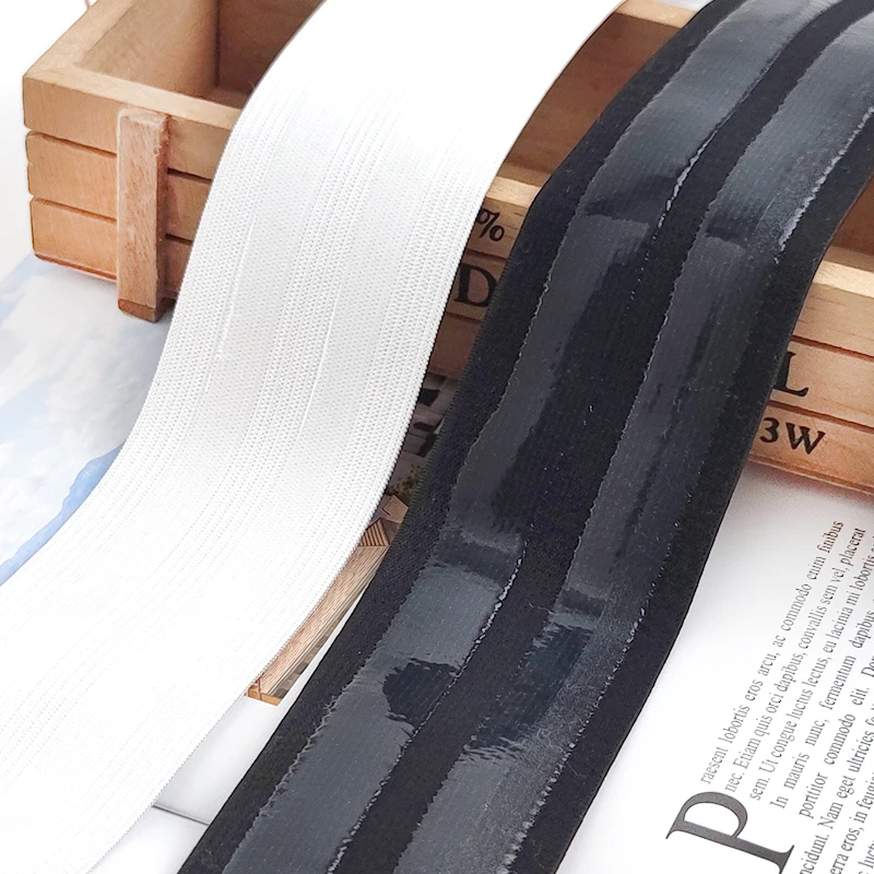 

1-5Meters 50mm Sewing Elastic Rubber Bands Nylon Ribbon Strap Garment Belt Silicone Elastics Band Non-slip Stretch Webbing Tape